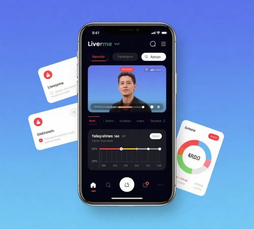 手机直播开奖流程示意图
