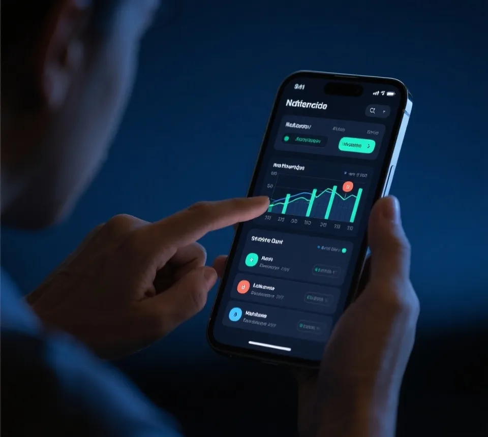 移动端查看计划与通知示意图